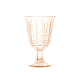 Taça Para Água De Vidro Calcutá Âmbar - 250ml - Ela Decora